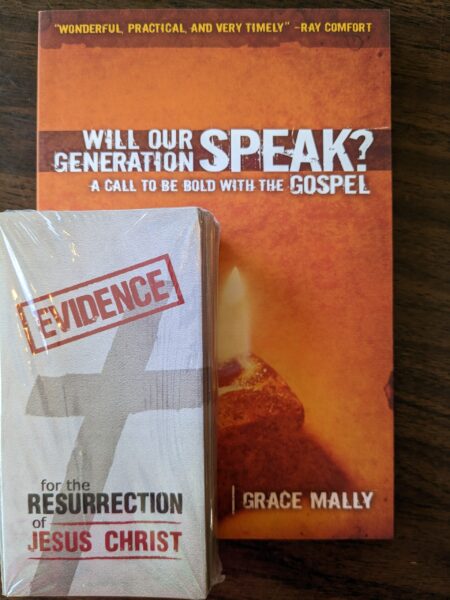 Will Our Generation Speak Book & 100 Resurrection Tracts Combo
